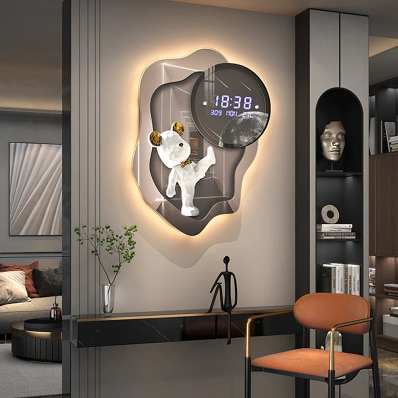 Perpetual Panda Clock