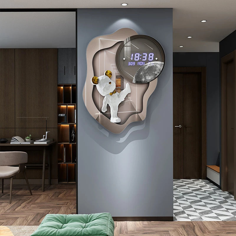 Perpetual Panda Clock