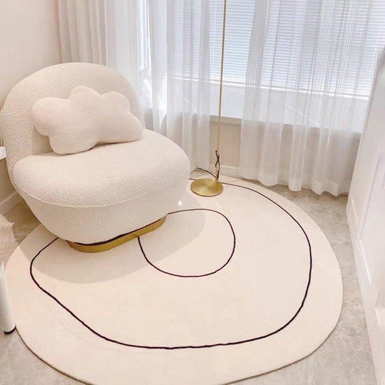 Irregular Circle Rug