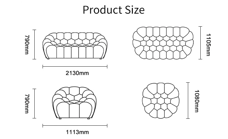 Luxury Living Room Sofa (Bulk)