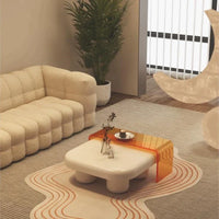 Square Acrylic Coffee Table