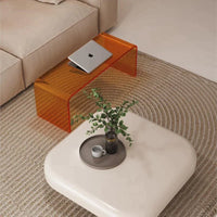 Square Acrylic Coffee Table